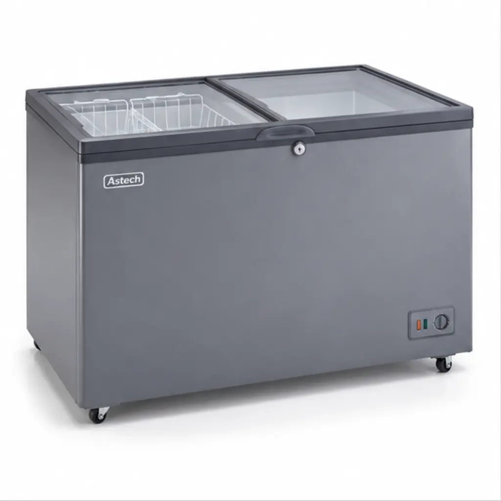 CONGELATEUR ASTECH HORIZONTAL 400L GRIS CH400GM — vue principale