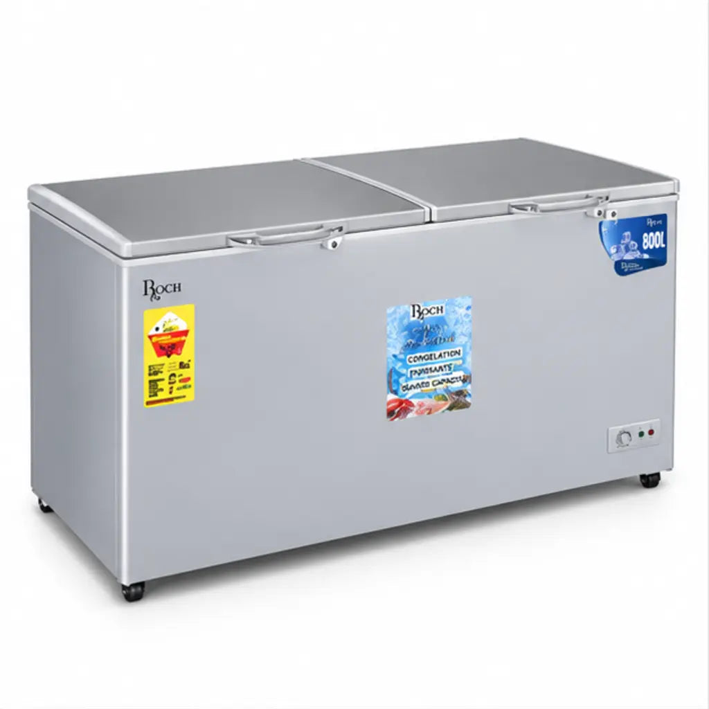 CONGELATEUR ROCH HORIZONTAL 800L GRIS RCF750DD — vue principale