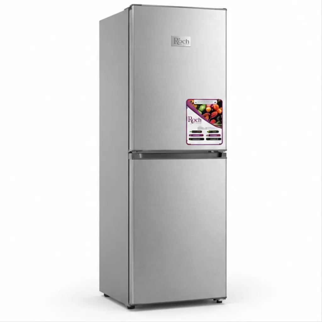 REFRIGERATEUR ROCH COMBINE 5 TIROIRS 251L GRIS RFR310DBL — vue principale