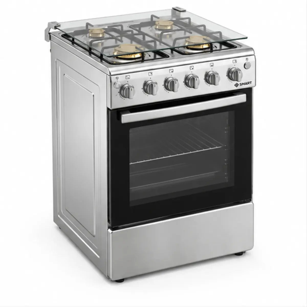 CUISINIÈRE SMART TECHNOLOGY 4 FEUX 50X50 INOX STC5050I — vue principale