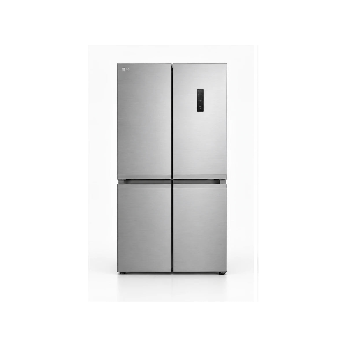 REFRIGERATEUR LG SIDE BY SIDE 4 PORTES 550L INVERTER GRIS GCFB50FPLAM — vue principale