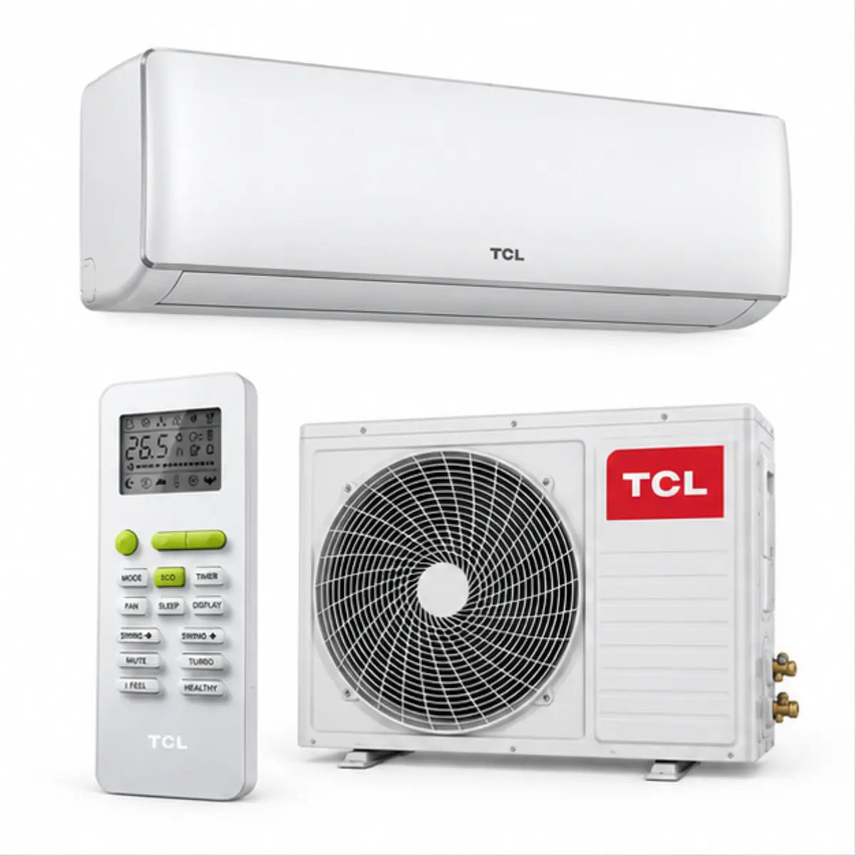 SPLIT TCL 12000BTU 1.5CV INVERTER — vue principale