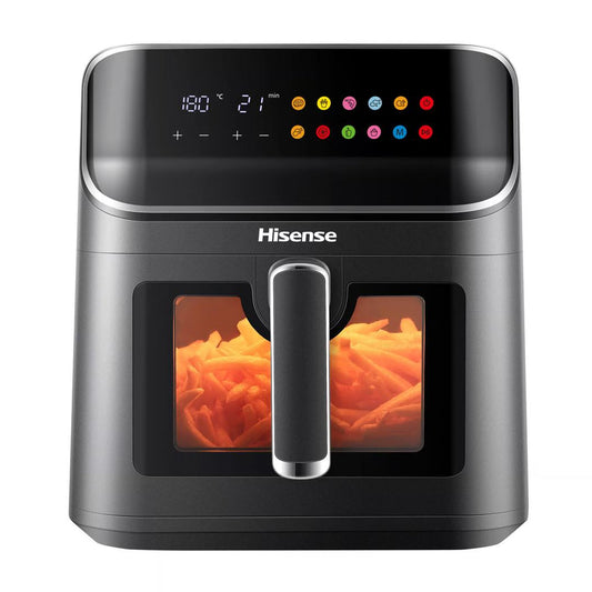 AIR FRYER HISENSE 6,7LITRES FENETRE VISIBLE NOIR H06AFBS2S3