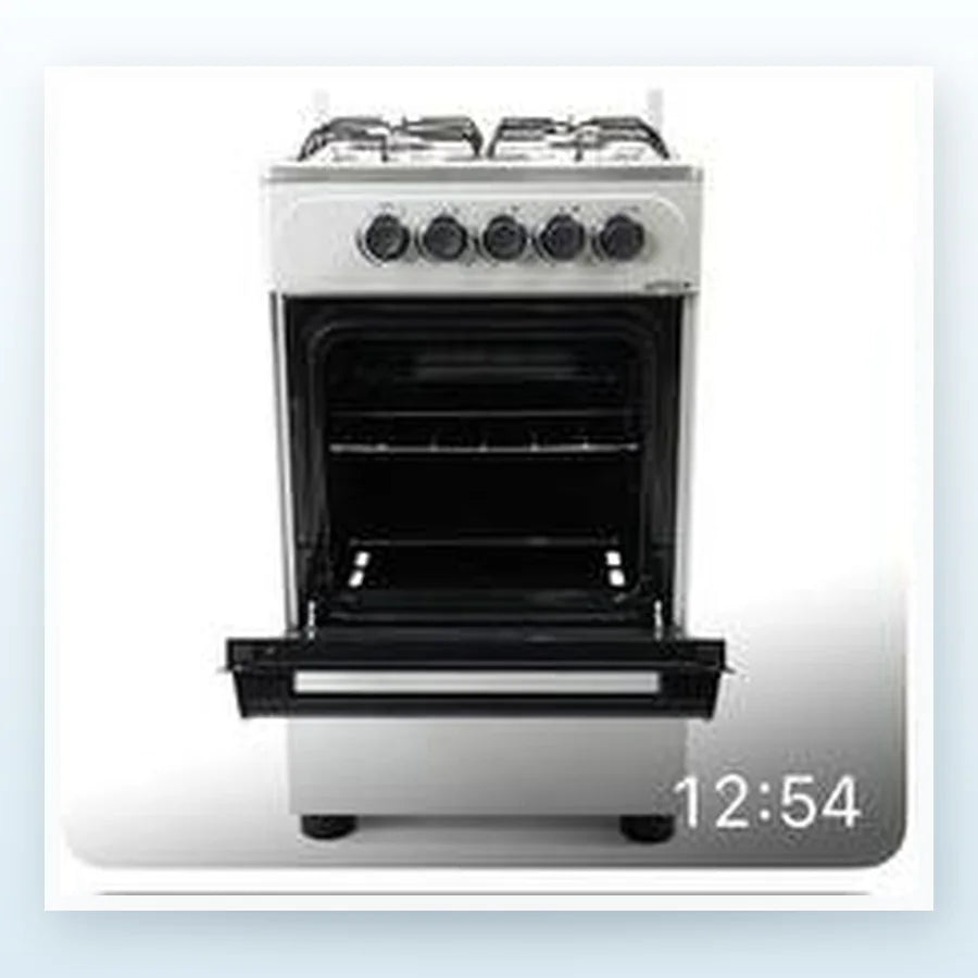 CUISINIÈRE ASTECH 4 FEUX 50X50 À GAZ GRIS CSL50DAS1