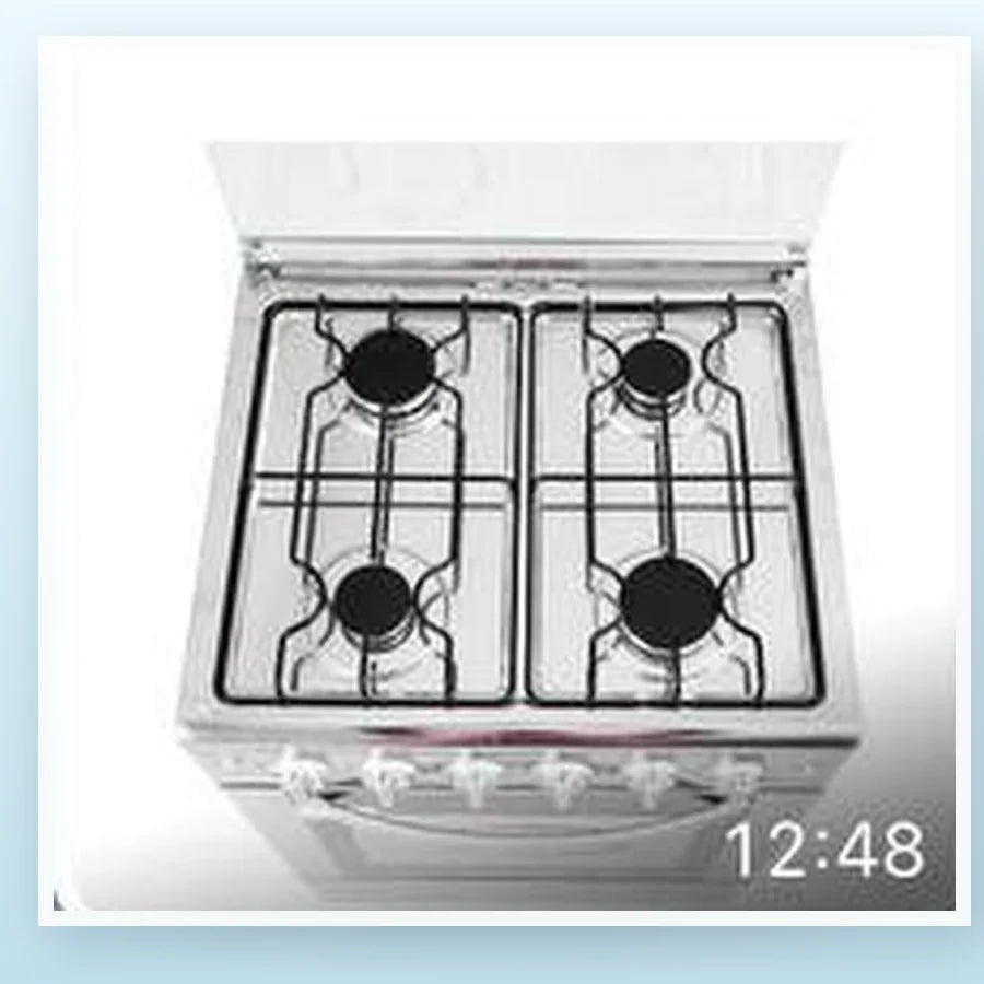 CUISINIÈRE ASTECH 4 FEUX 60X60 À GAZ + FOUR À GAZ INOX CS60MIS — autre vue