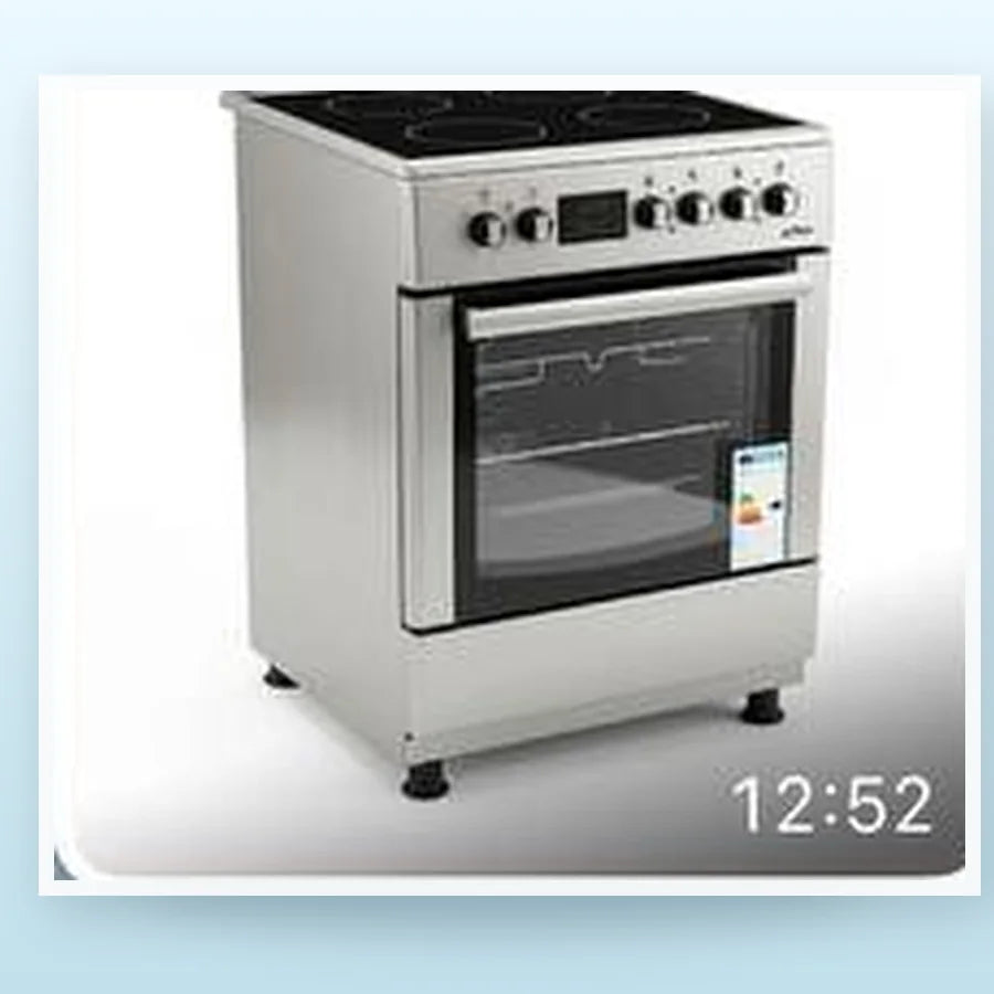 CUISINIÈRE ASTECH 4 FEUX 60X60 ÉLECTRIQUE + FOUR ÉLECTRIQUE INOX CK78PLFOEL — autre vue