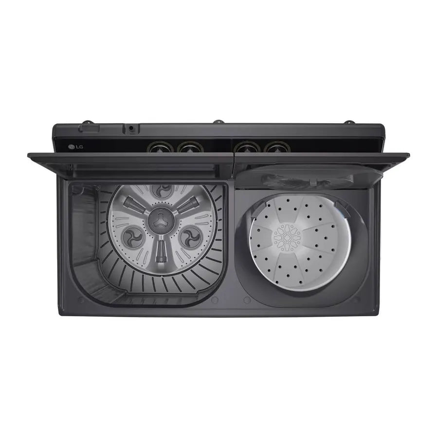 MACHINE A LAVER LG 8KG SEMI AUTOMATIQUE TOP LOAD NOIR P800R3AGNC — autre vue
