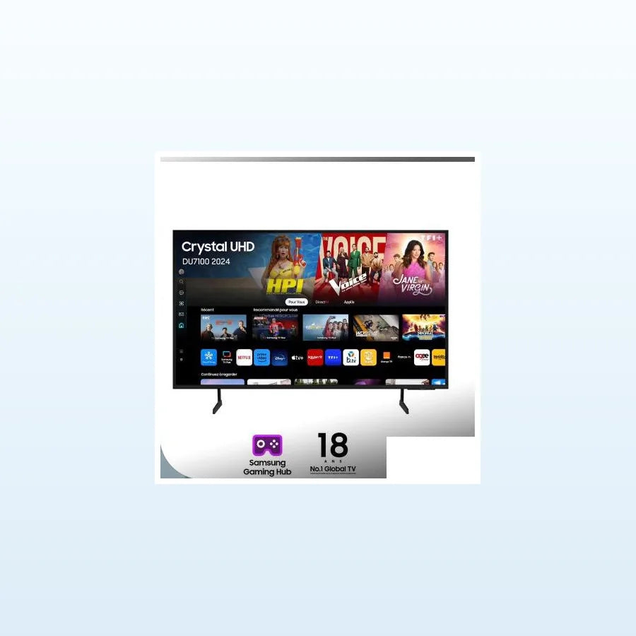 TÉLÉVISEUR SAMSUNG 85" SMART ANDROID 85DU7100U — autre vue