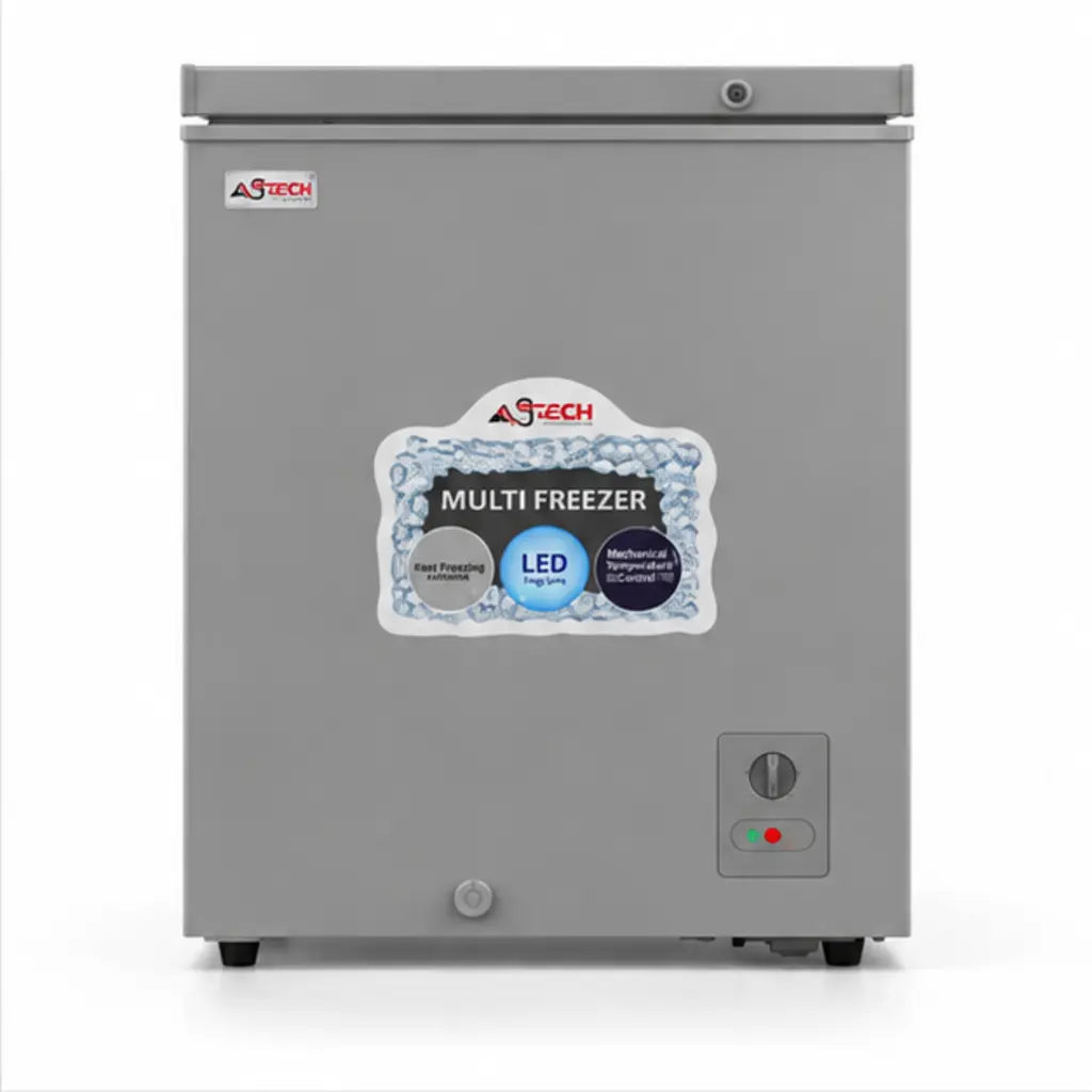 CONGELATEUR ASTECH HORIZONTAL 160L GRIS CH16016 — vue 2