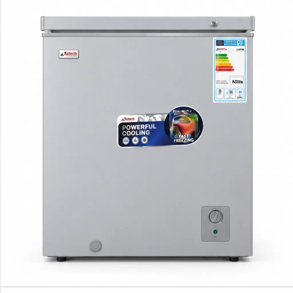 CONGELATEUR ASTECH HORIZONTAL 200L GRIS CH195W — vue 2