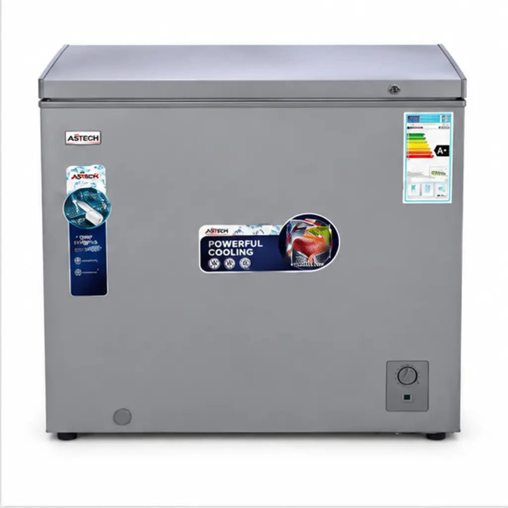 CONGELATEUR ASTECH HORIZONTAL 280L GRIS CH280S — vue 2