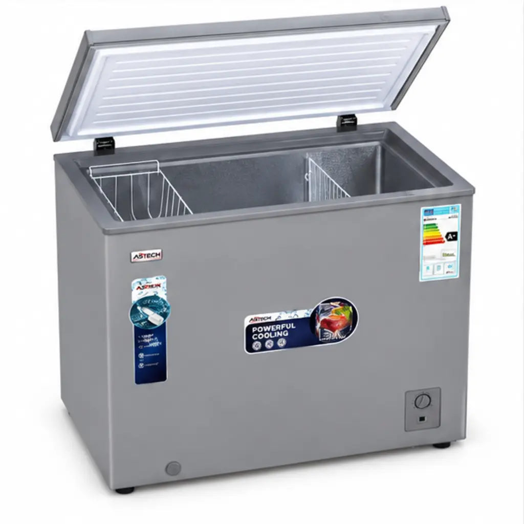 CONGELATEUR ASTECH HORIZONTAL 280L GRIS CH280S — vue 3