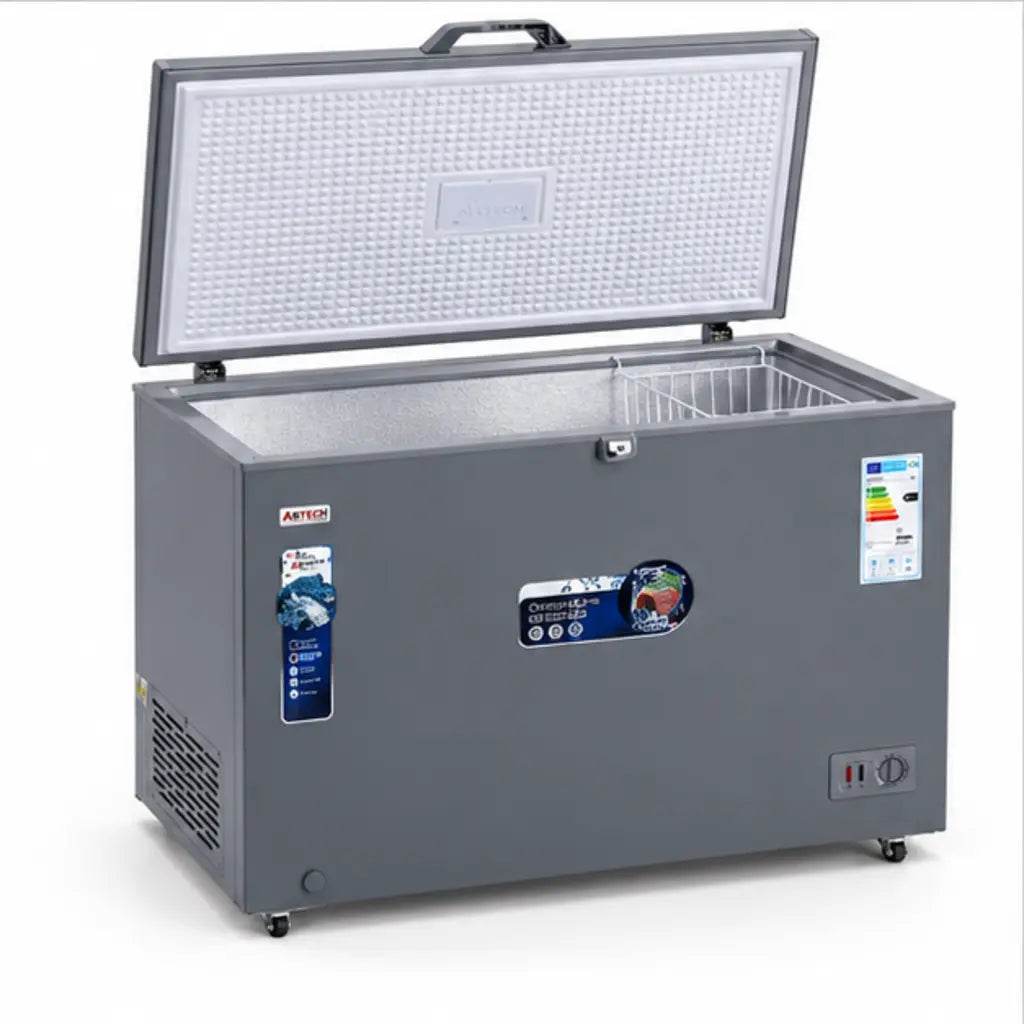 CONGELATEUR ASTECH HORIZONTAL 500L GRIS CH500GM — vue 3