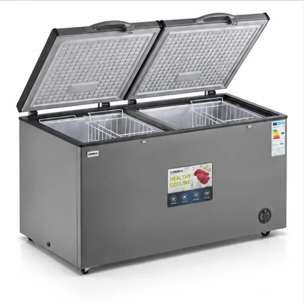 CONGELATEUR ASTECH HORIZONTAL 600L GRIS CH600GM — vue 3