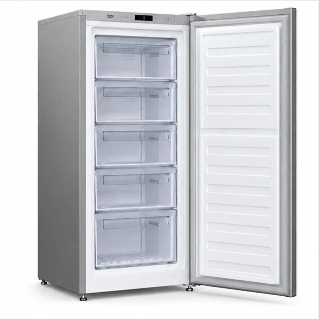 CONGELATEUR BEKO VERTICAL 5 TIROIRS 200L GRIS RFSM200T20S — vue 3