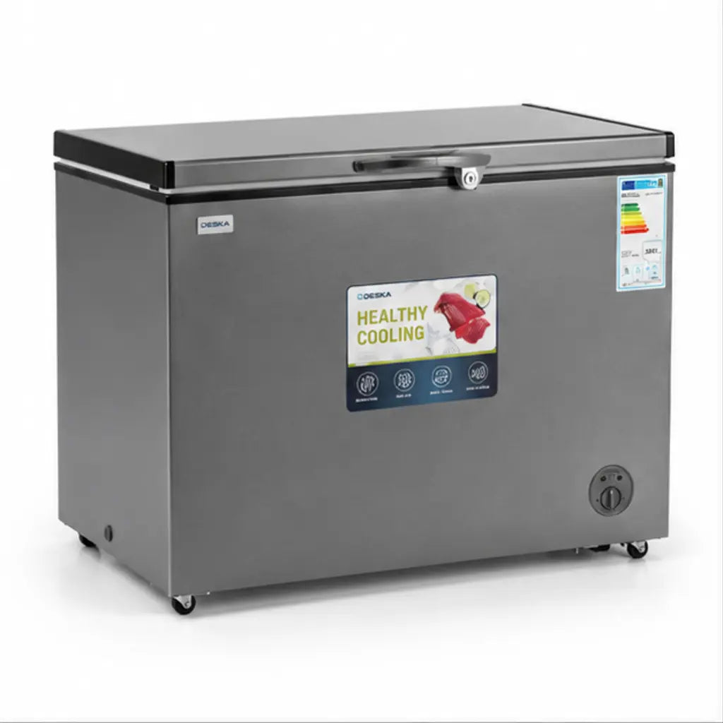 CONGELATEUR DESKA HORIZONTAL 400L GRIS FRZ410DK — vue 1