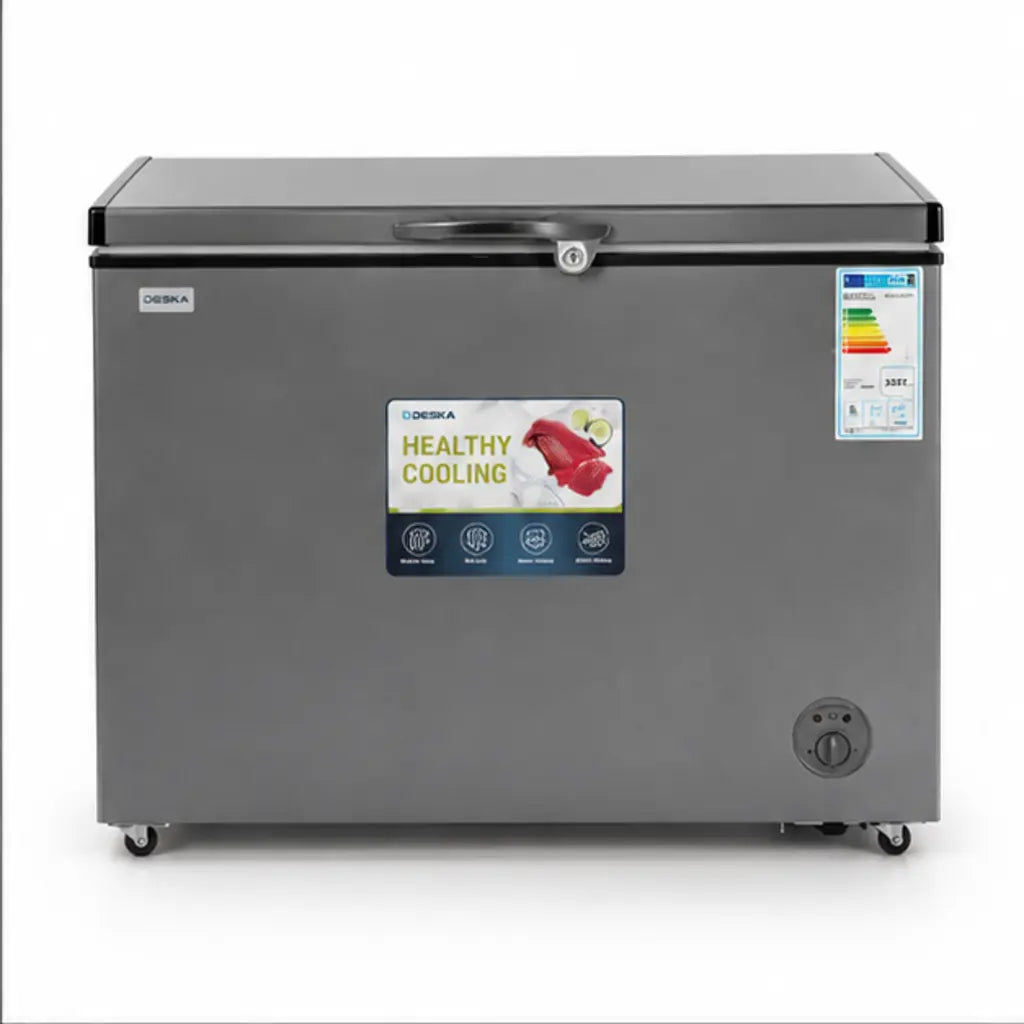 CONGELATEUR DESKA HORIZONTAL 400L GRIS FRZ410DK — vue 2