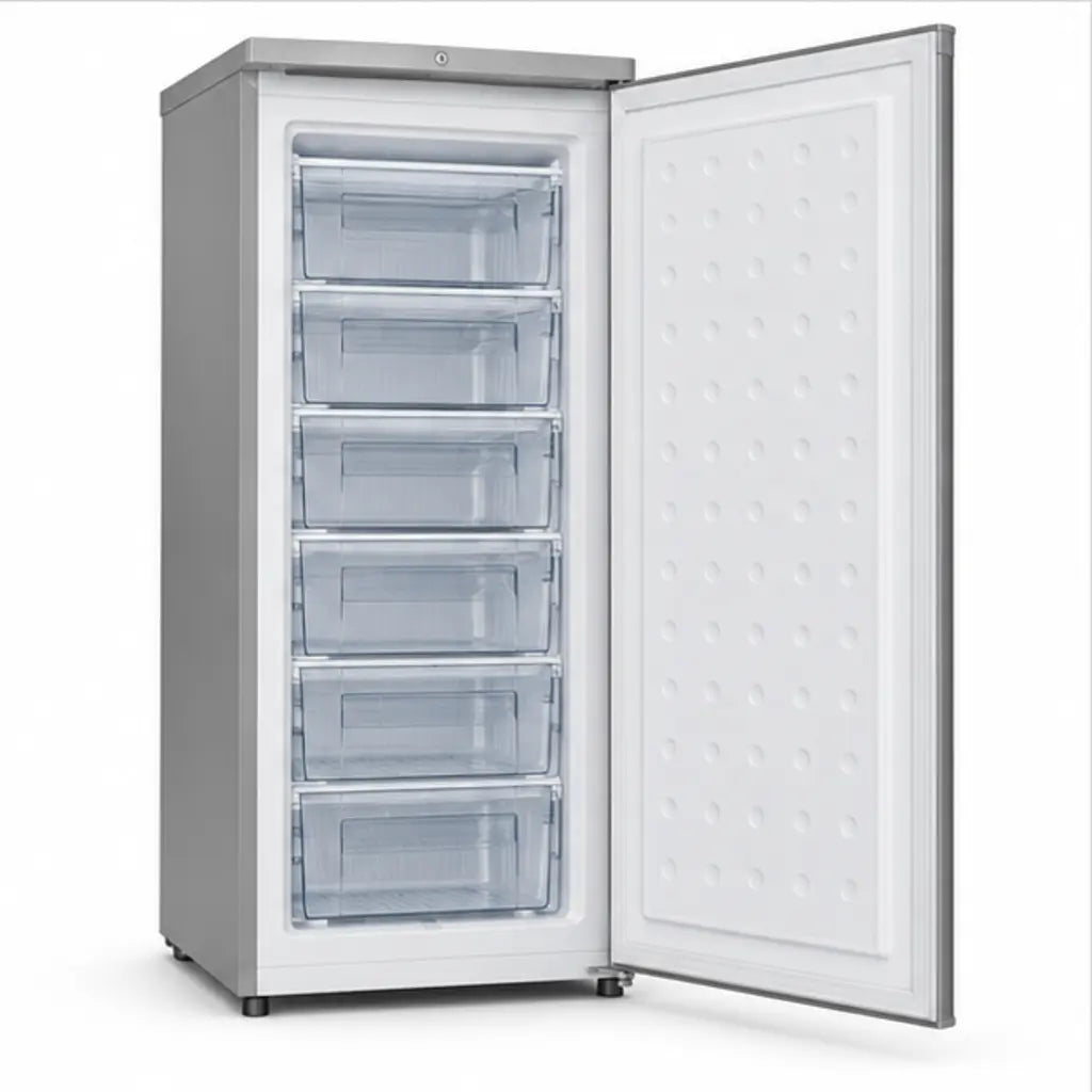 CONGELATEUR DESKA VERTICAL 6 TIROIRS 180L GRIS VER191DK — vue 3