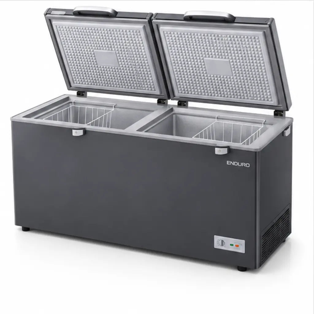 CONGELATEUR ENDURO HORIZONTAL 2 PORTES 700L GRIS CF750L1DD — vue 3