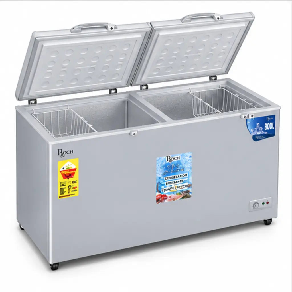 CONGELATEUR ROCH HORIZONTAL 800L GRIS RCF750DD — vue 3