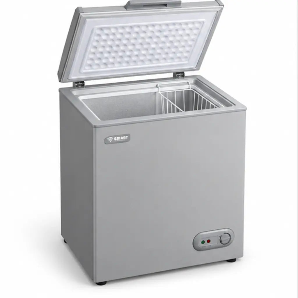 CONGELATEUR SMART TECHNOLOGY HORIZONTAL 102L GRIS STCC102 — vue 3