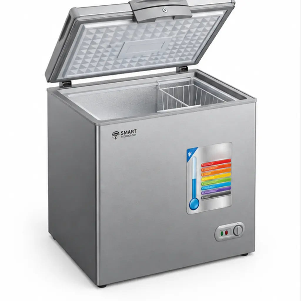 CONGELATEUR SMART TECHNOLOGY HORIZONTAL 230L GRIS STCC230 — vue 3