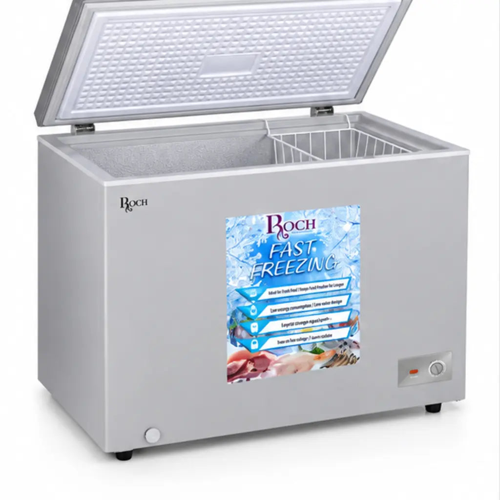 CONGELATEUR SMART TECHNOLOGY HORIZONTAL 400L GRIS STCC385 — vue 3