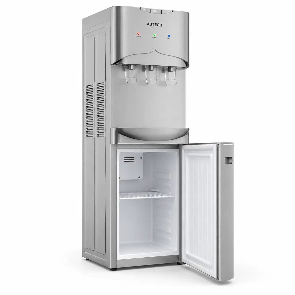 FONTAINE ASTECH AVEC FRIGO GRIS FNT28C11NT — vue 3
