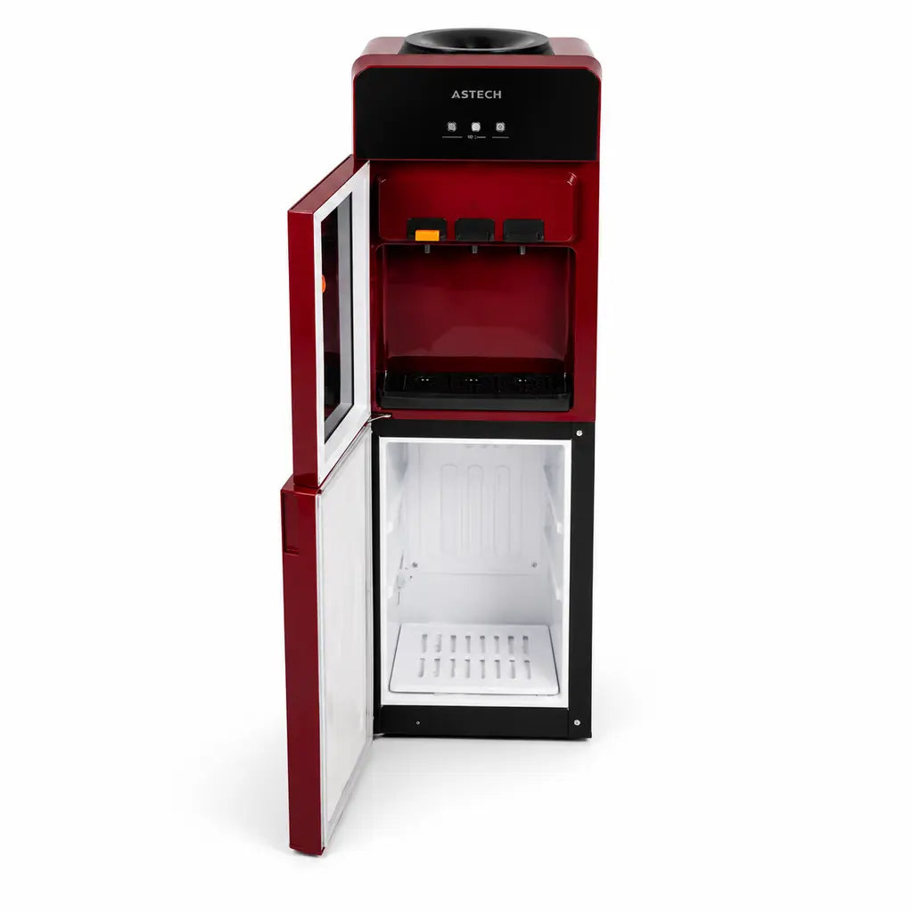 FONTAINE ASTECH AVEC FRIGO NOIR ROUGE FNT39VER — vue 3
