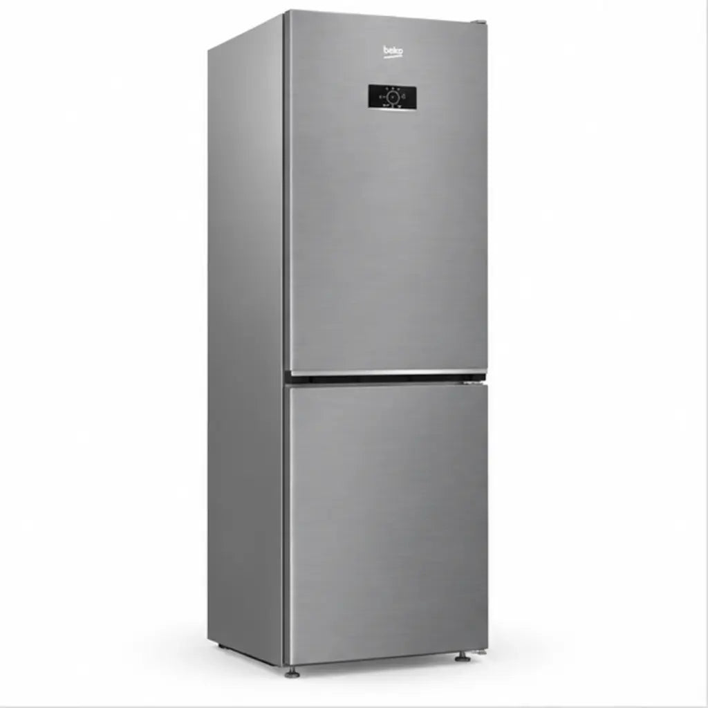 REFRIGERATEUR BEKO COMBINE 3 TIROIRS 344L NO FROST GRIS B3RCNA344HXB — vue 1