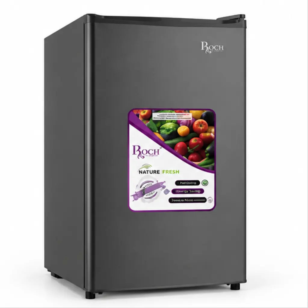 REFRIGERATEUR ROCH BAR 1 PORTE 85L GRIS RFR120S — vue 1