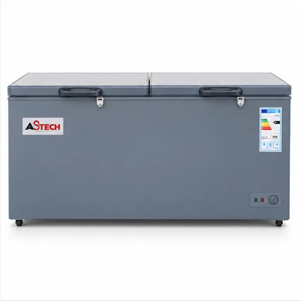 CONGELATEUR ASTECH HORIZONTAL 3 PORTES 900L GRIS CH920AC — autre vue