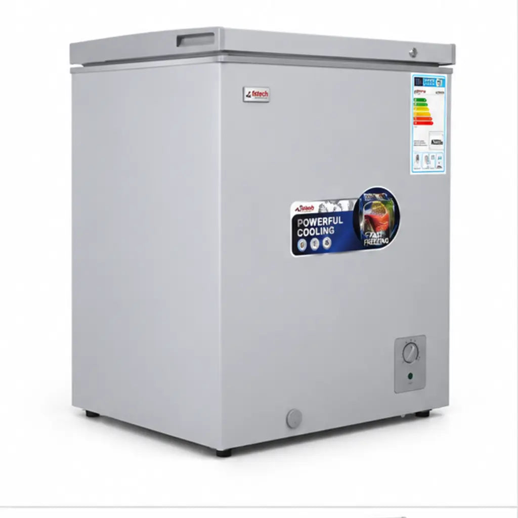 CONGELATEUR ASTECH HORIZONTAL 200L GRIS CH195W