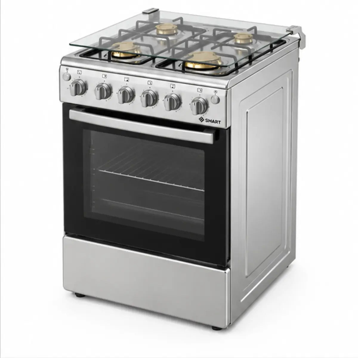 CUISINIÈRE SMART TECHNOLOGY 4 FEUX 50X50 INOX STC5050I — autre vue