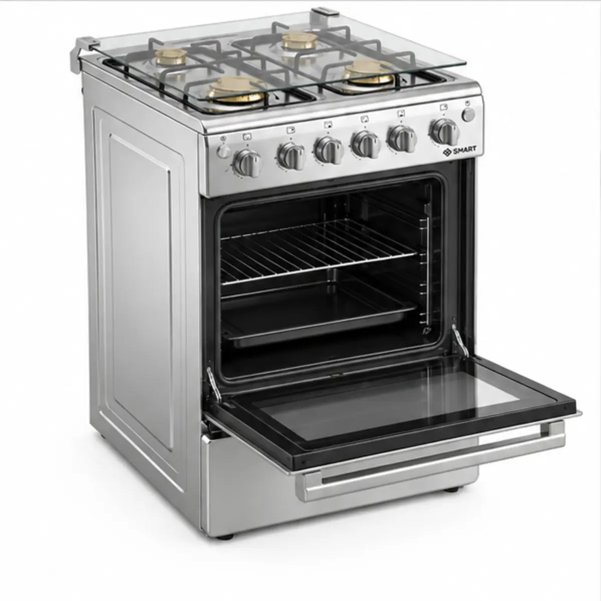 CUISINIÈRE SMART TECHNOLOGY 4 FEUX 50X50 INOX STC5050I — vue 3