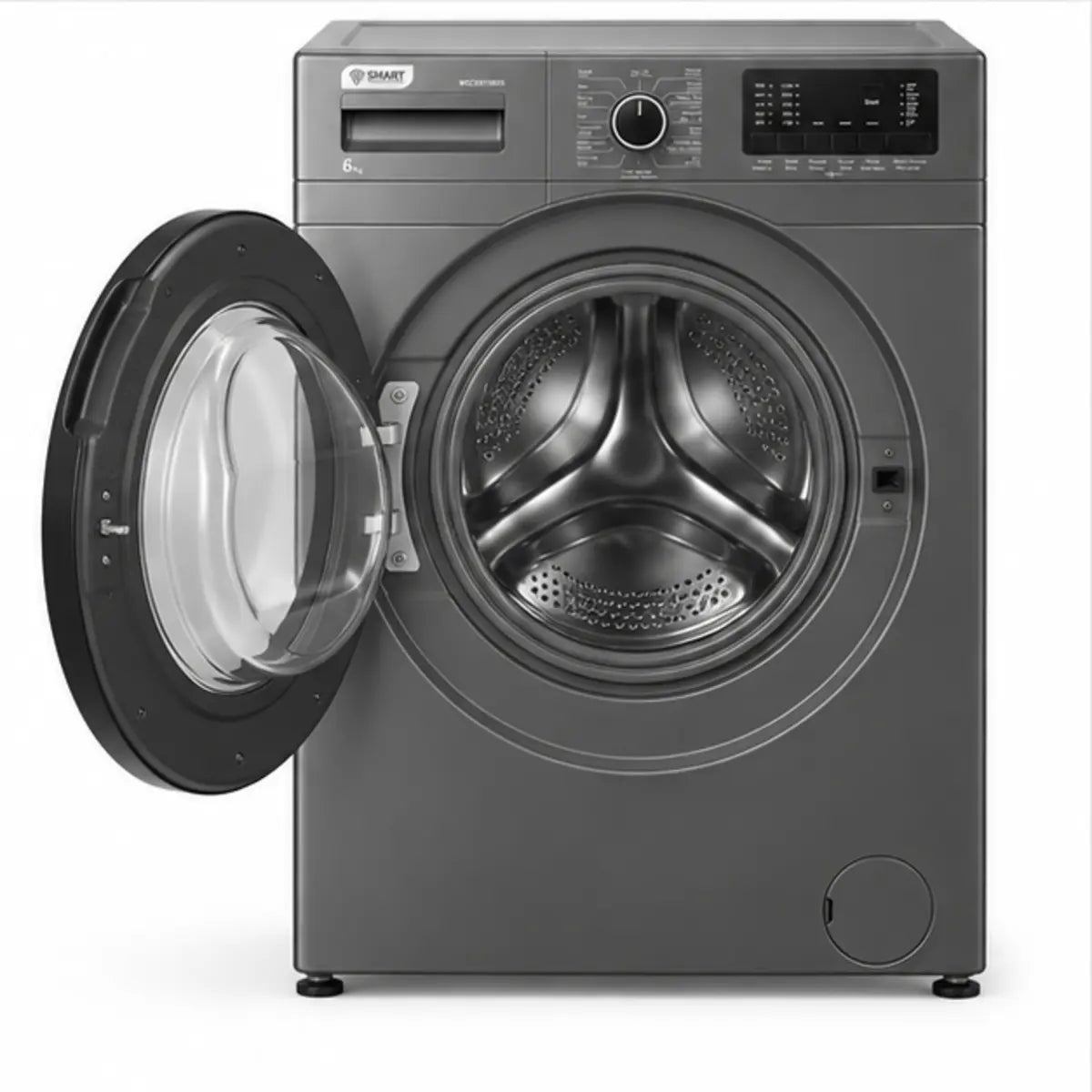 MACHINE A LAVER BEKO 6KG INVERTER GRIS WCC6511BSS — vue 3