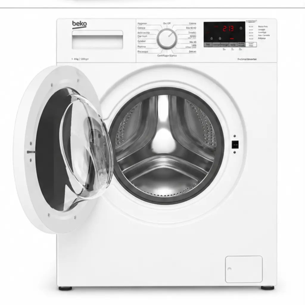 MACHINE A LAVER BEKO 8KG FRONT LOAD BLANC WUXR81282WI/IT — vue 3