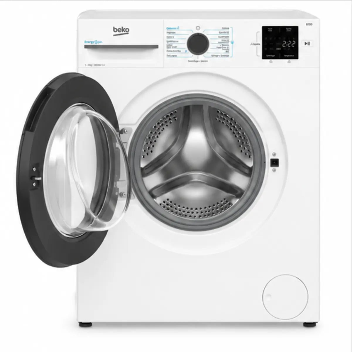 MACHINE A LAVER BEKO 9KG 1200TOUR/MIN BLANC BMWH3941A — vue 3