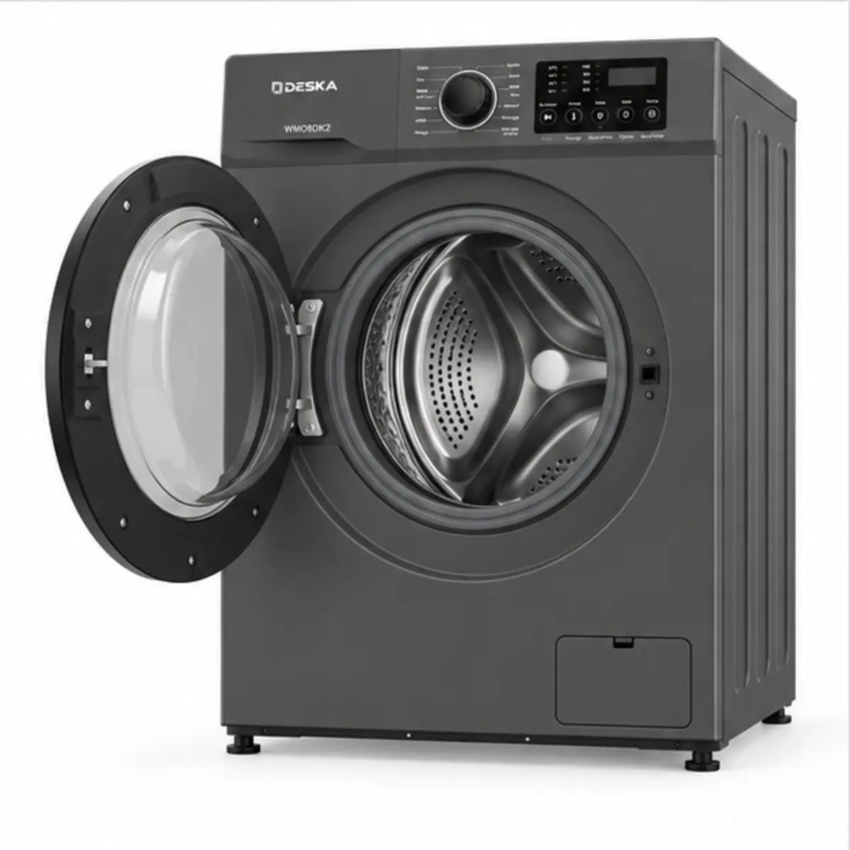 MACHINE A LAVER DESKA 8KG FRONT LOAD GRIS WMO8DK2 — vue 3