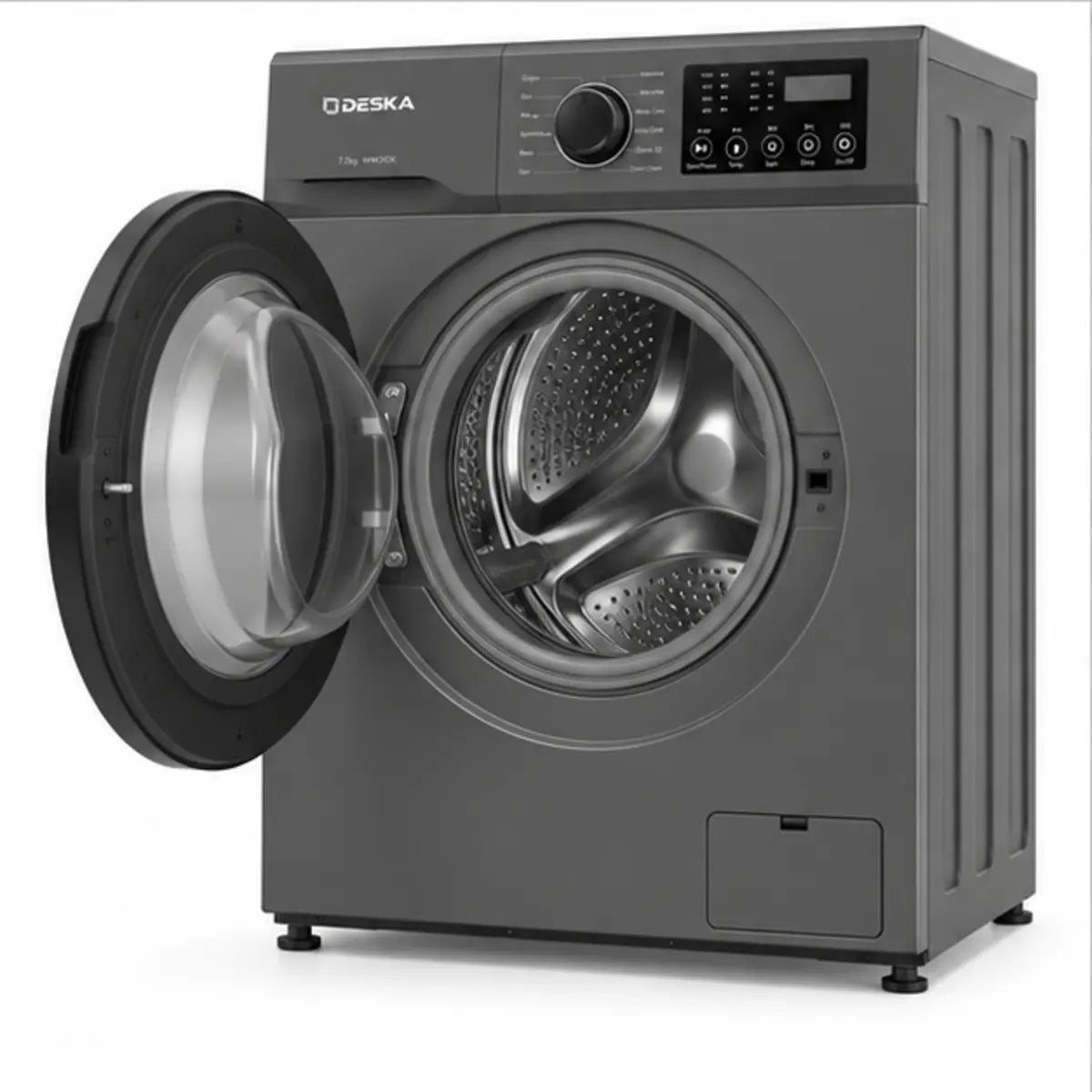 MACHINE A LAVER DESKA 9KG FRONT LOAD GRIS WMO9DK — vue 3