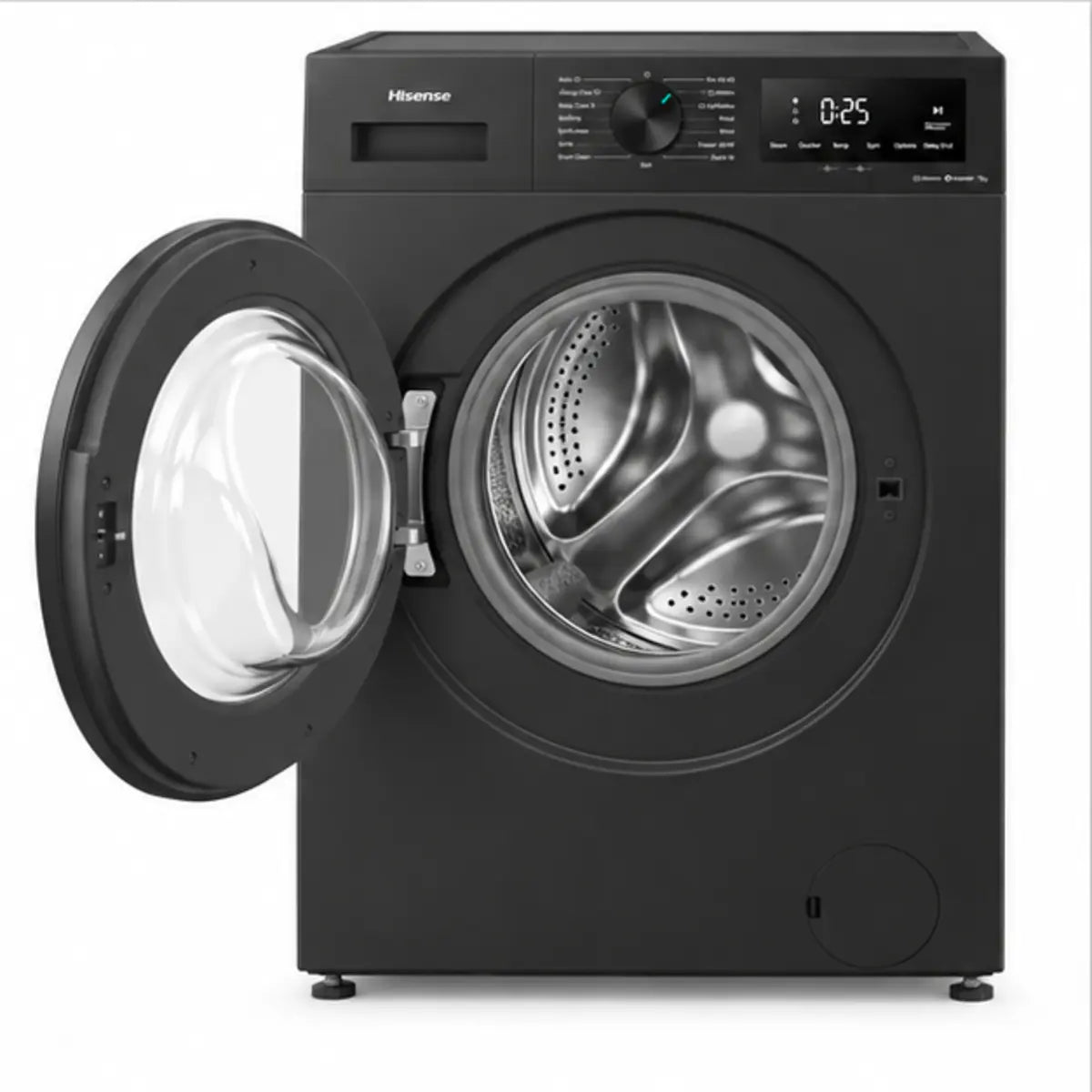 MACHINE A LAVER HISENSE 7KG FRONT LOAD GRIS WF17022BK — vue 3