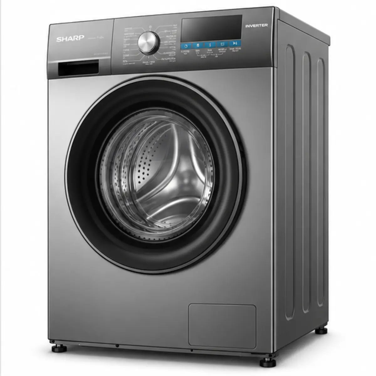 MACHINE A LAVER ROCH 8KG 1200TOUR/MIN INVERTER A+++ GRIS RWM80SH — autre vue