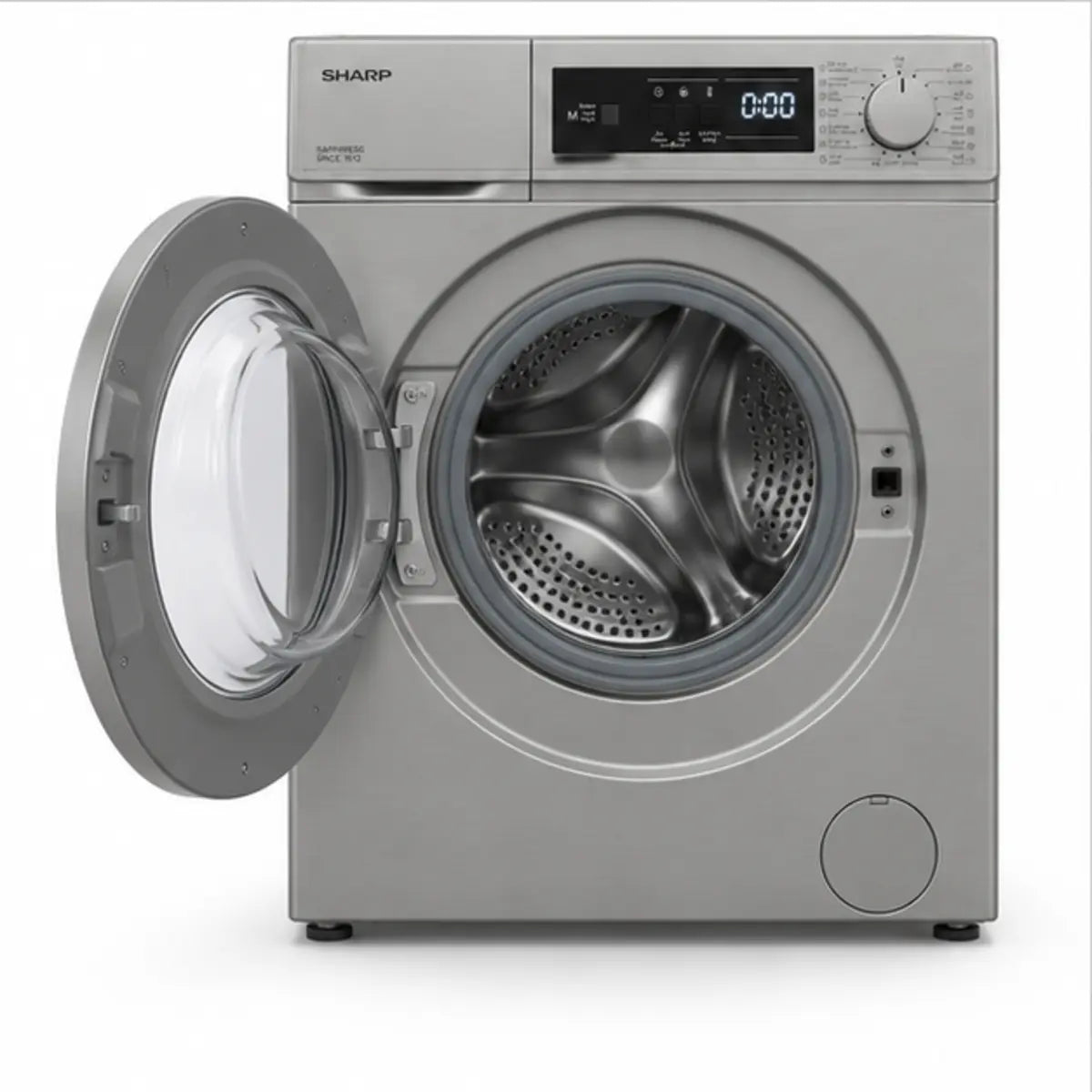 MACHINE A LAVER SHARP 7KG FRONT LOAD GRIS ESFE710DZLS — vue 3