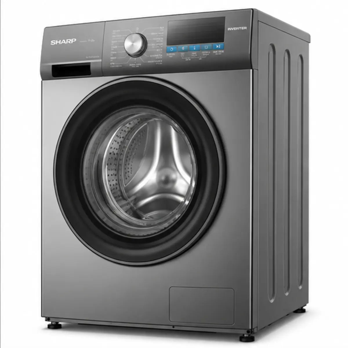 MACHINE A LAVER SHARP 7KG INVERTER FRONT LOAD GRIS ESFEI712DLZS — autre vue