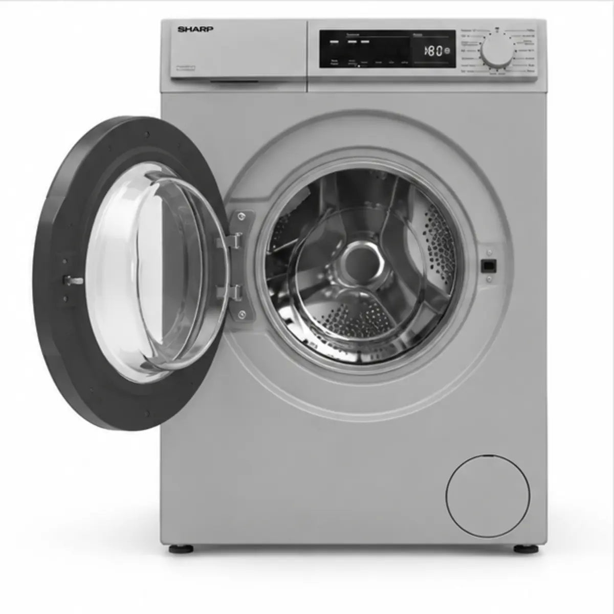 MACHINE A LAVER SHARP 9KG FRONT LOAD GRIS ESFEI912DZLS — vue 3