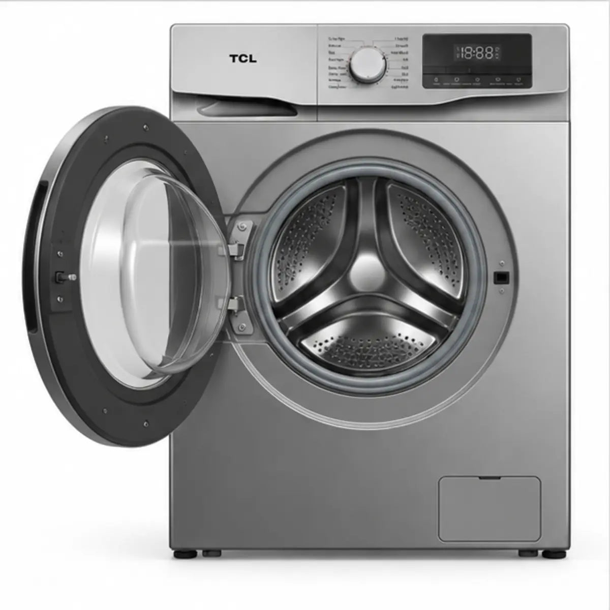 MACHINE A LAVER TCL 12KG INVERTER FRONT LOAD GRIS P612FLG + INSTALLATION GRATUITE — vue 3