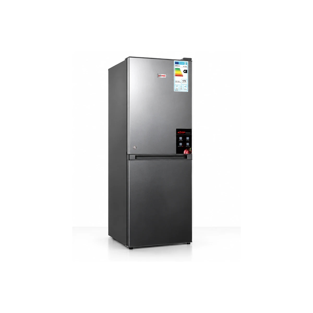 REFRIGERATEUR ASTECH COMBINE 3 TIROIRS 180L GRIS FC180S — vue 2