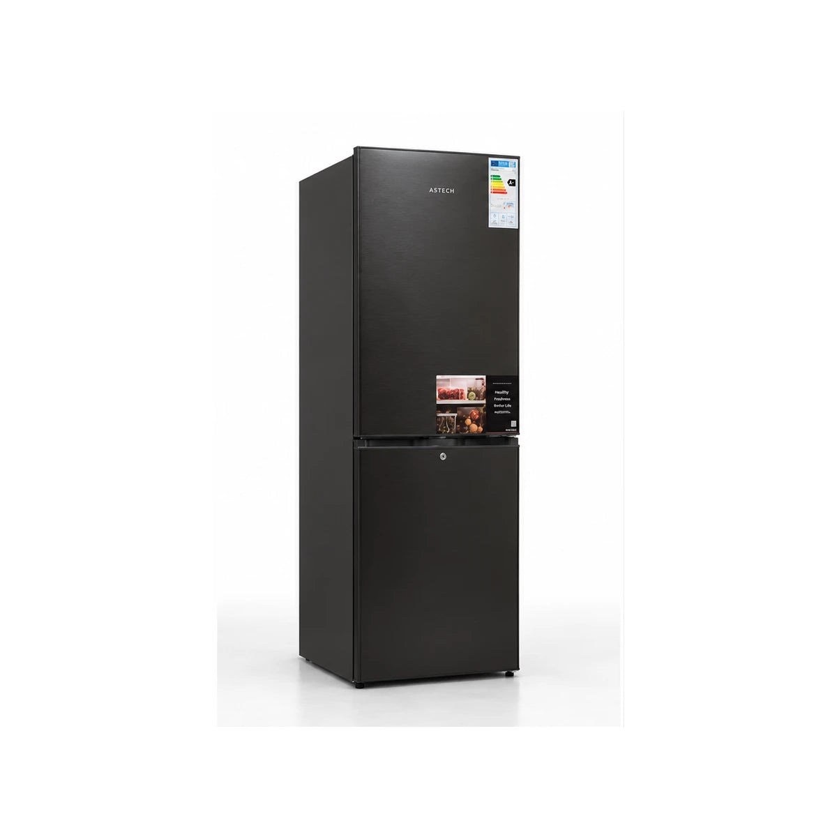 REFRIGERATEUR ASTECH COMBINE 4 TIROIRS 260L GRIS FC280DTPS — vue 2
