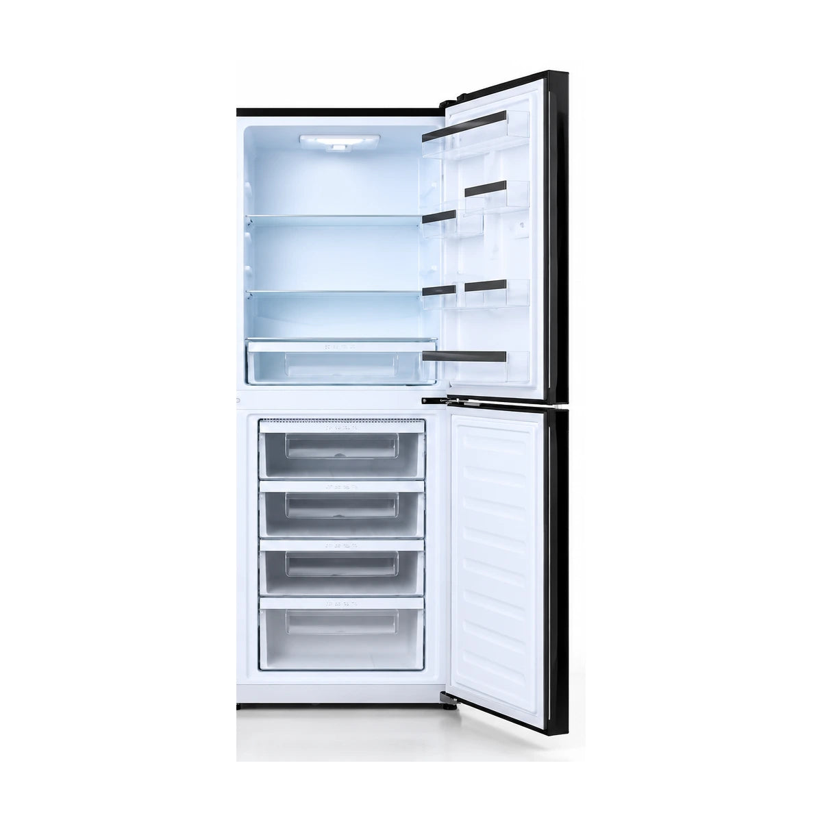 REFRIGERATEUR ASTECH COMBINE 4 TIROIRS NOIR FC387BLKVE — vue 3