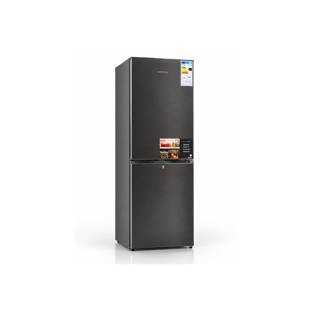 REFRIGERATEUR ASTECH COMBINE 5 TIROIRS 260L GRIS FC295PS — vue 2